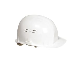 casque de chantier blanc