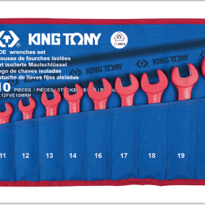 TROUSSE DE CLES A FOURCHE isolées VDE - 10 pièces