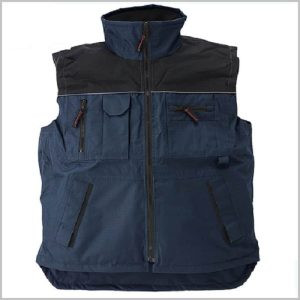 GILET FROID RIPSTOP Marine/Noir