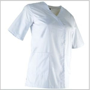 BLOUSE FEMME COL V